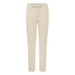 ICHI Beige Polyester Pant ICHI