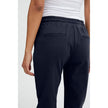 ICHI Blue Polyester Pant ICHI