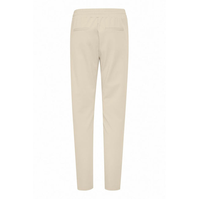 ICHI Beige Polyester Pant ICHI