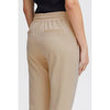 ICHI Beige Polyester Pant ICHI