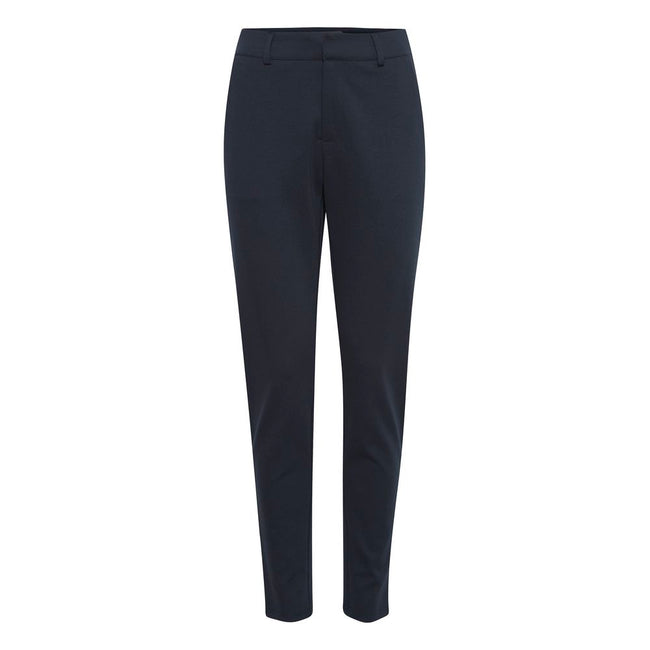 ICHI Blue Recycled Polyester Pant ICHI