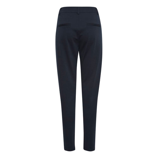 ICHI Blue Recycled Polyester Pant ICHI