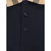 Burberry Blue Cotton Polo Shirt Burberry