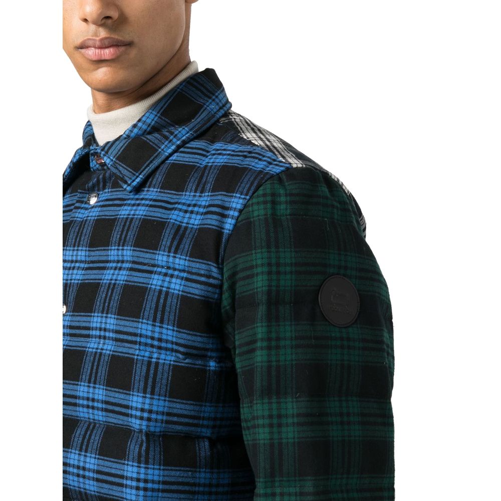 Woolrich Multicolor Cotton Men Jacket Woolrich