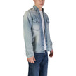 Hugo Boss Light Blue Cotton Shirt Hugo Boss