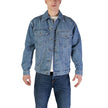 Hugo Boss Light Blue Cotton Jackets & Coat Hugo Boss
