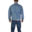 Hugo Boss Light Blue Cotton Jackets & Coat Hugo Boss