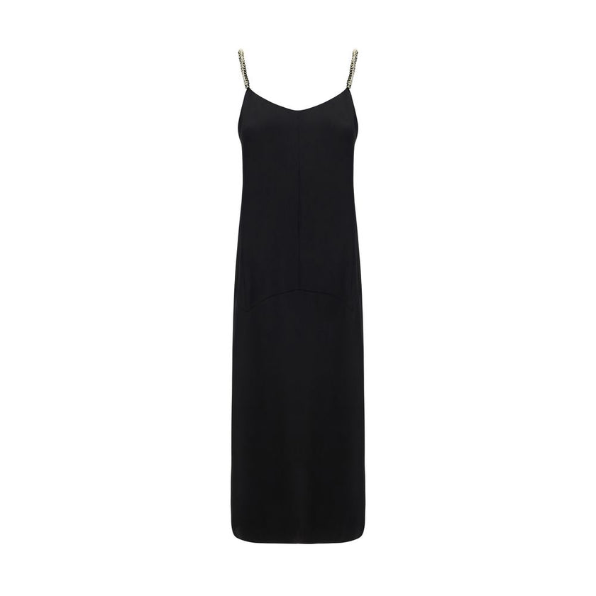 Lanvin Black Polyester Casual Dress Lanvin