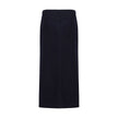 Giorgio Armani Blue Cotton Skirt Giorgio Armani