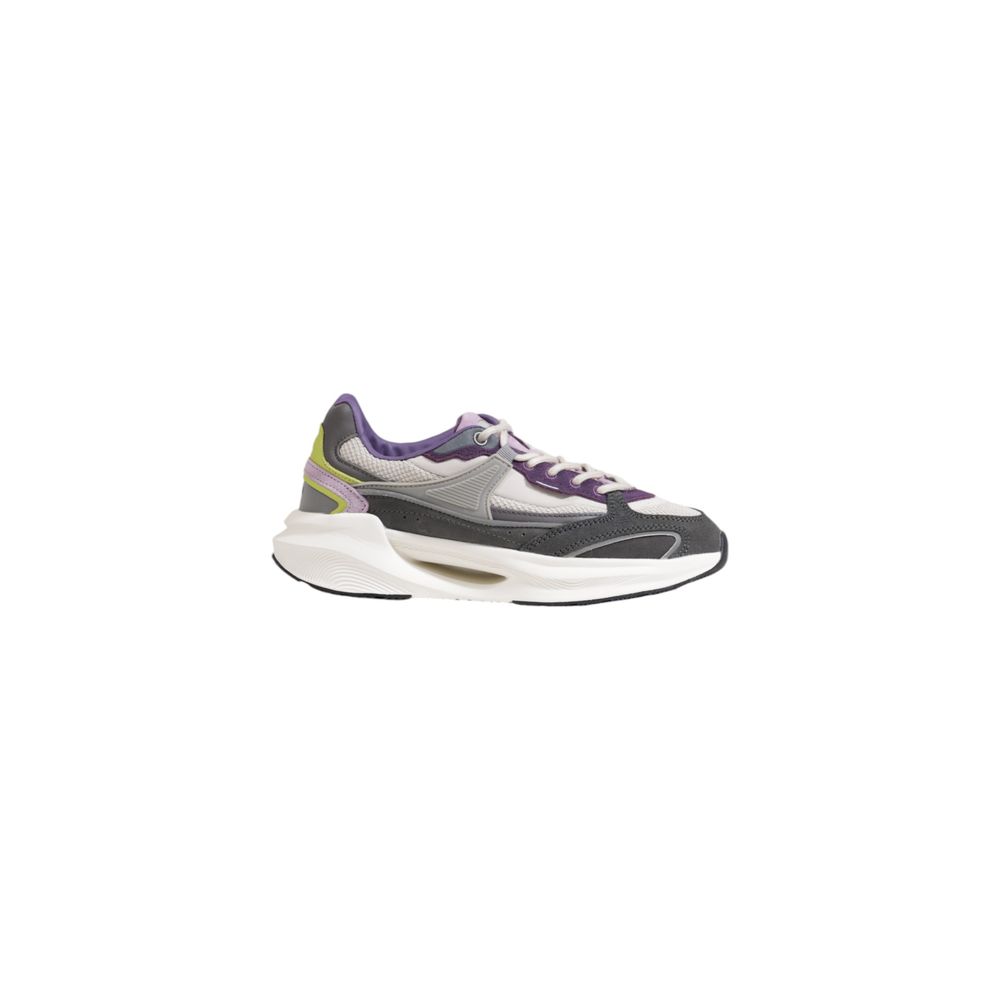 D.A.T.E Gray Fabric Sneaker D.A.T.E