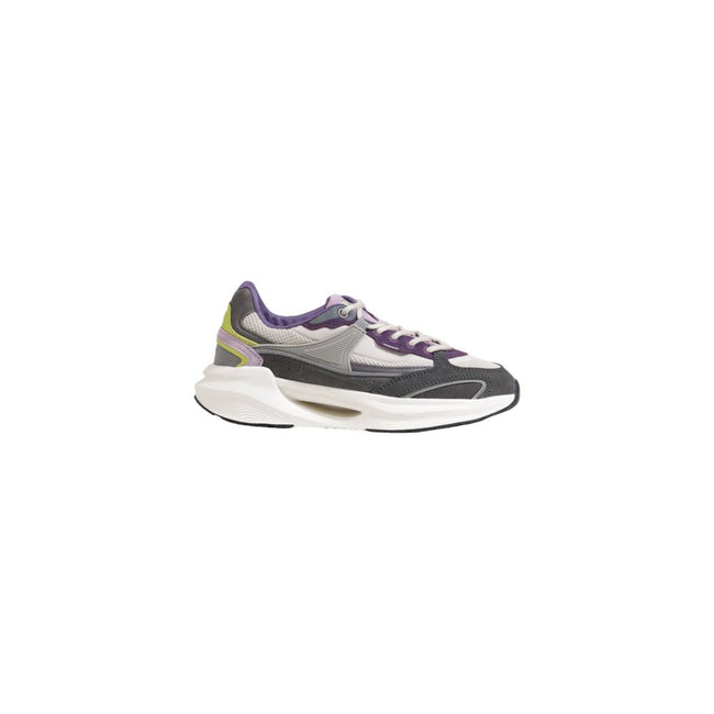 D.A.T.E Gray Fabric Sneaker D.A.T.E