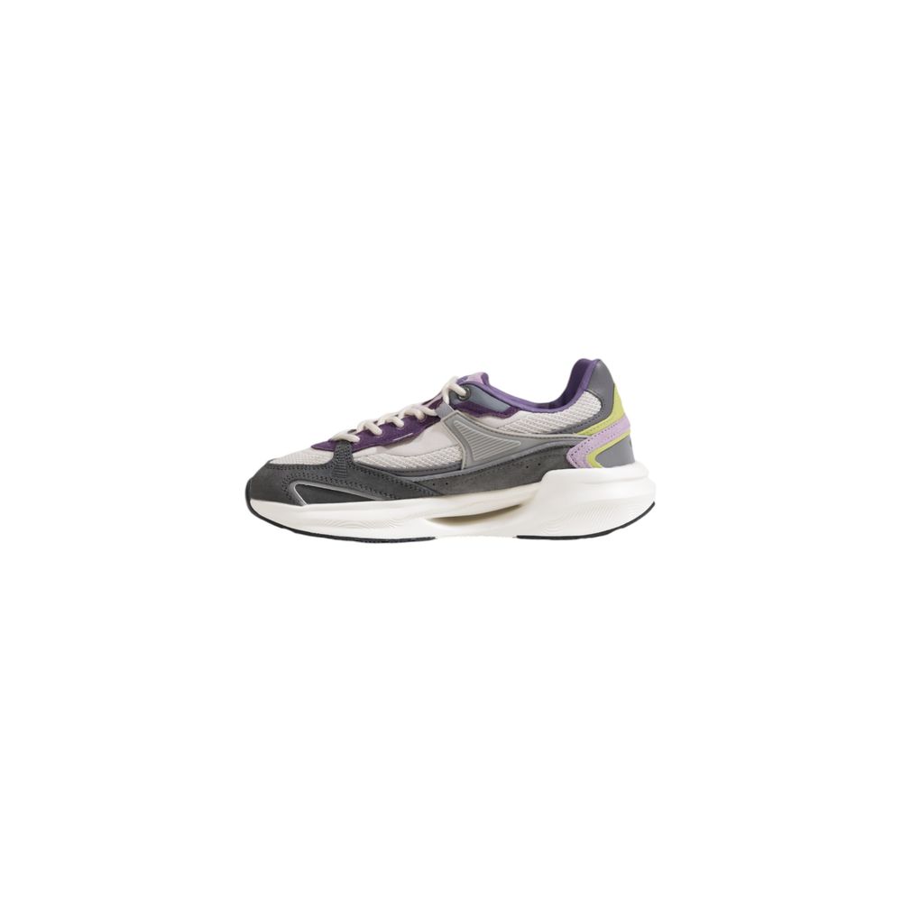D.A.T.E Gray Fabric Sneaker D.A.T.E
