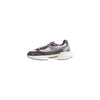D.A.T.E Gray Fabric Sneaker D.A.T.E