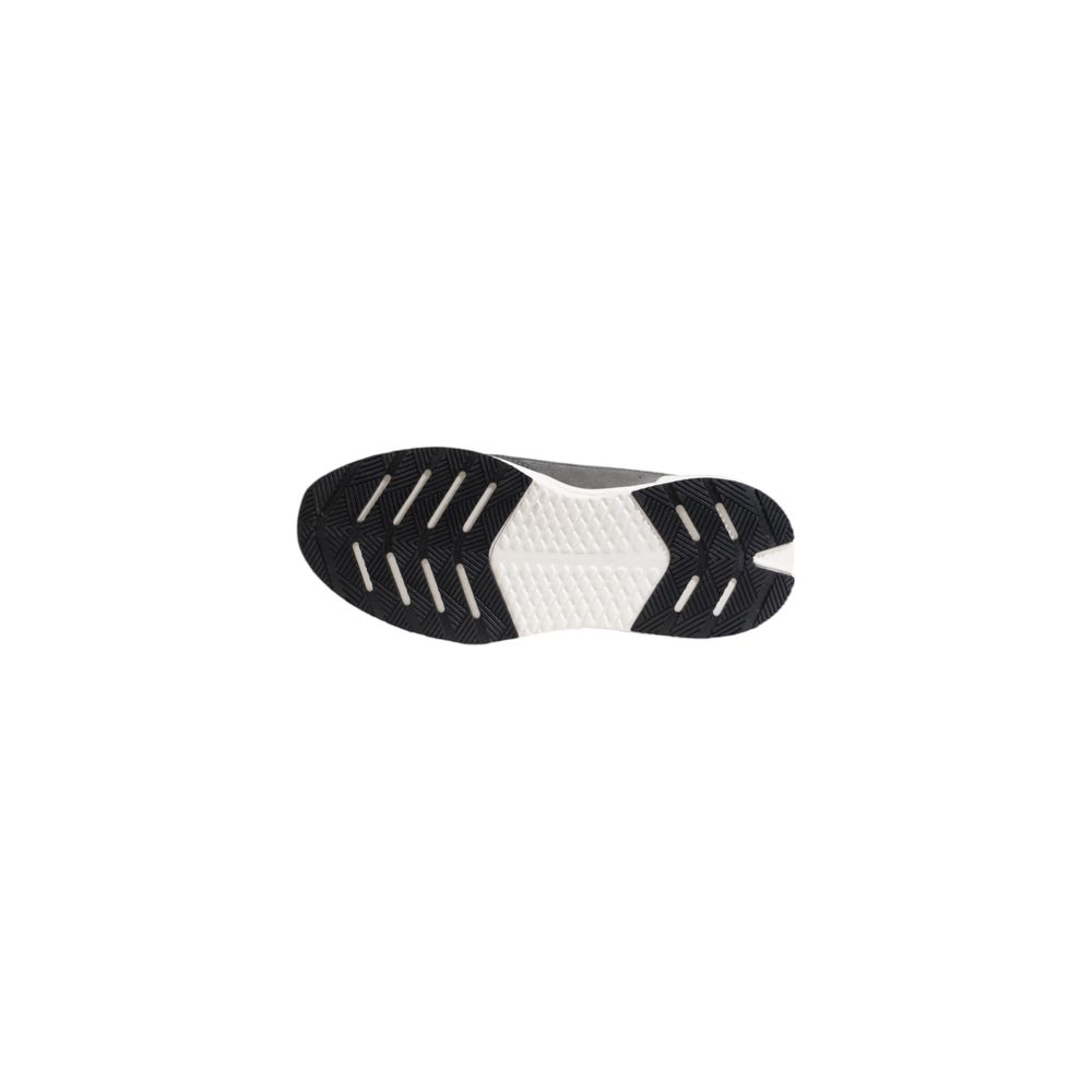 D.A.T.E Gray Fabric Sneaker D.A.T.E