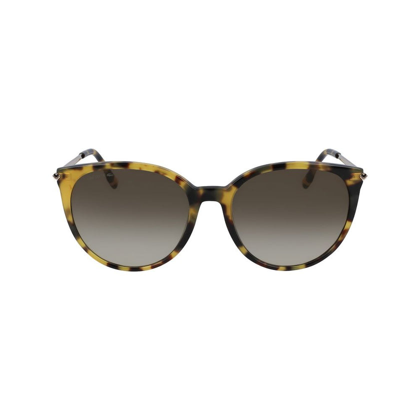 Lacoste Brown Metal Sunglasses Lacoste