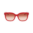 Lacoste Red Acetate Sunglasses Lacoste