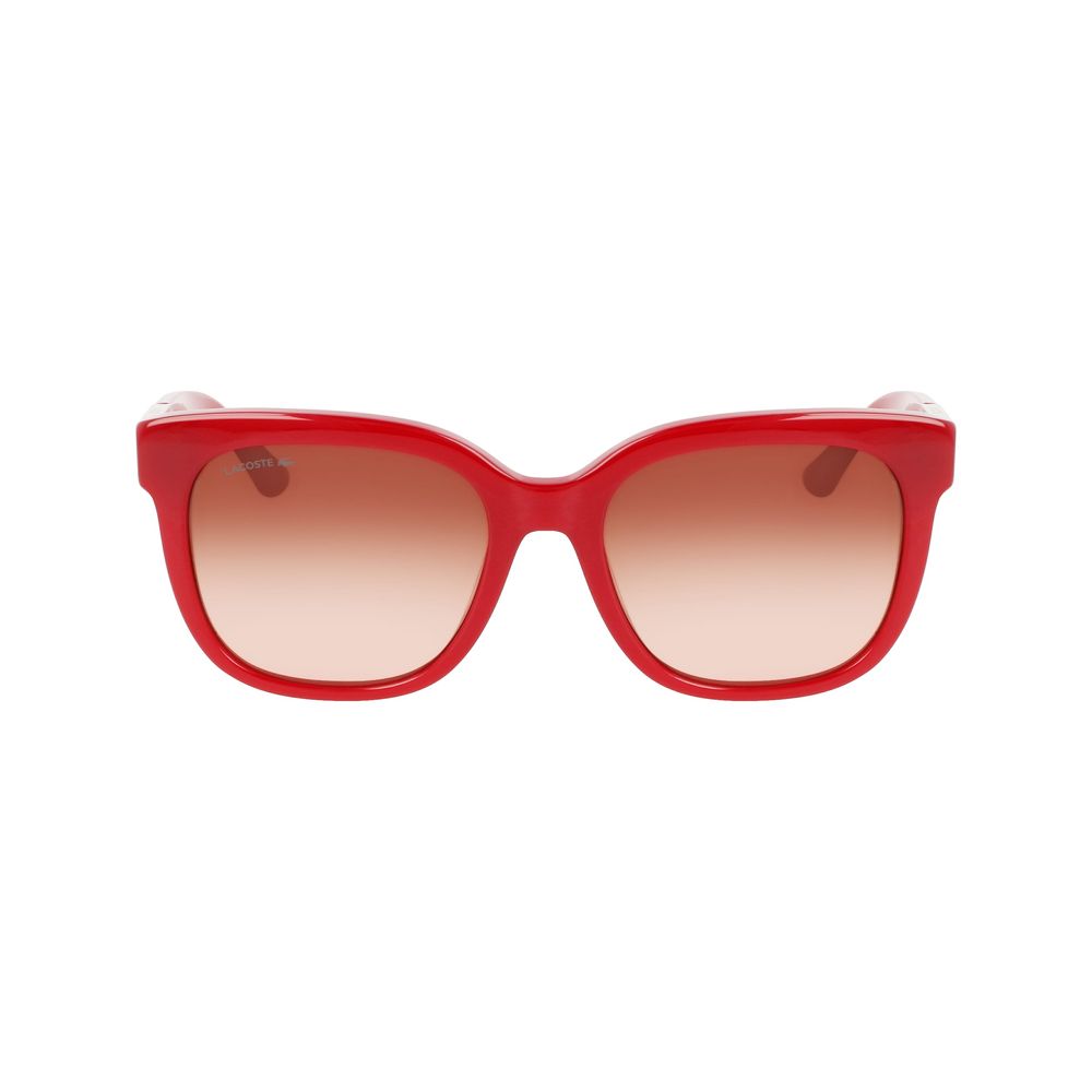 Lacoste Red Acetate Sunglasses Lacoste