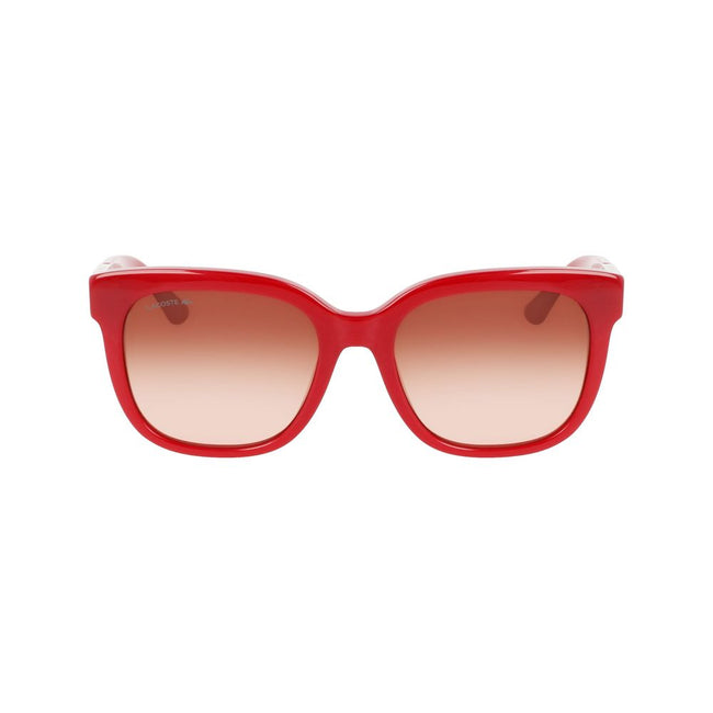 Lacoste Red Acetate Sunglasses Lacoste