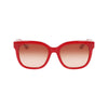 Lacoste Red Acetate Sunglasses Lacoste