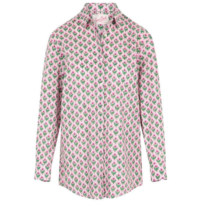 MC2 Saint Barth Pink Cotton Shirt MC2 Saint Barth