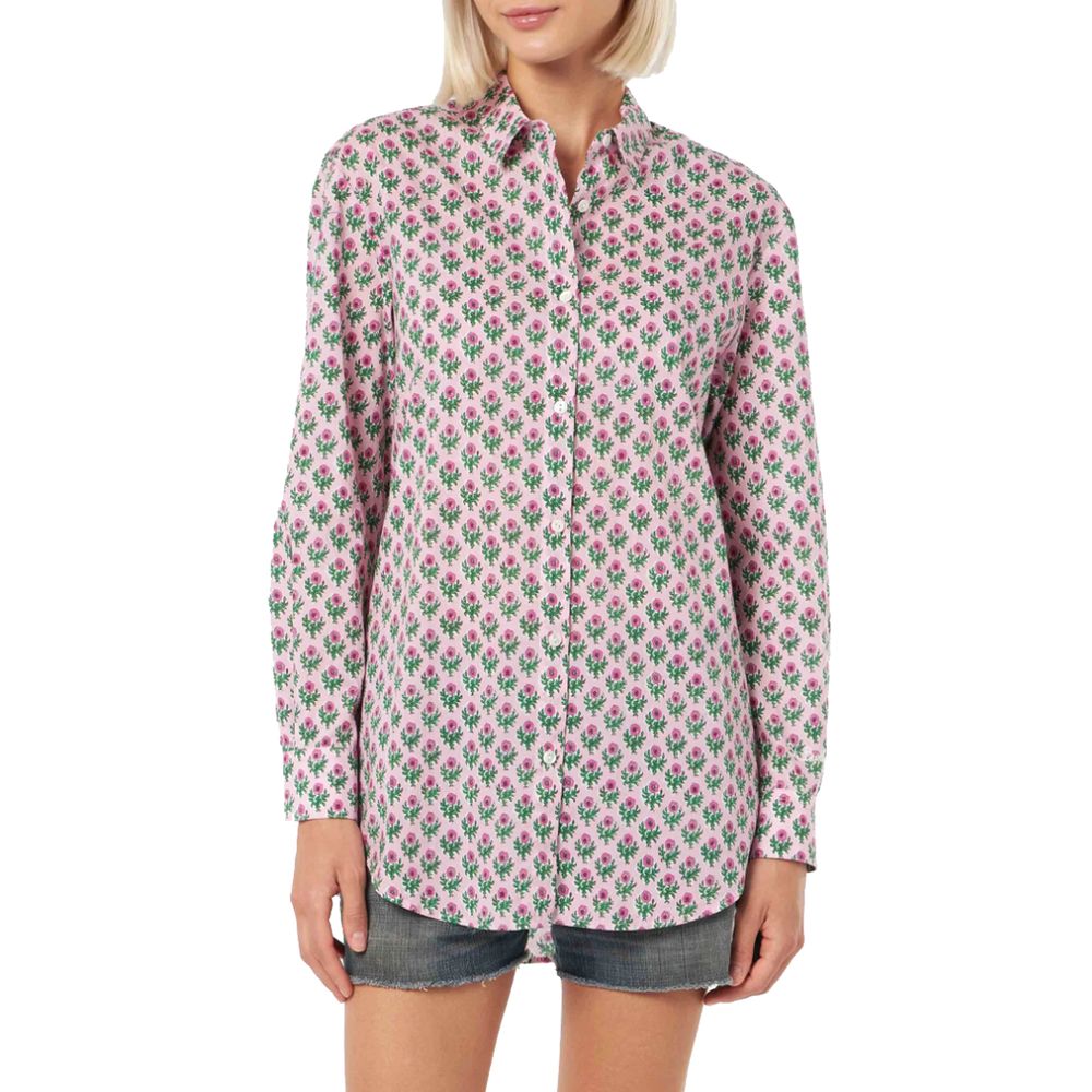 MC2 Saint Barth Pink Cotton Shirt MC2 Saint Barth