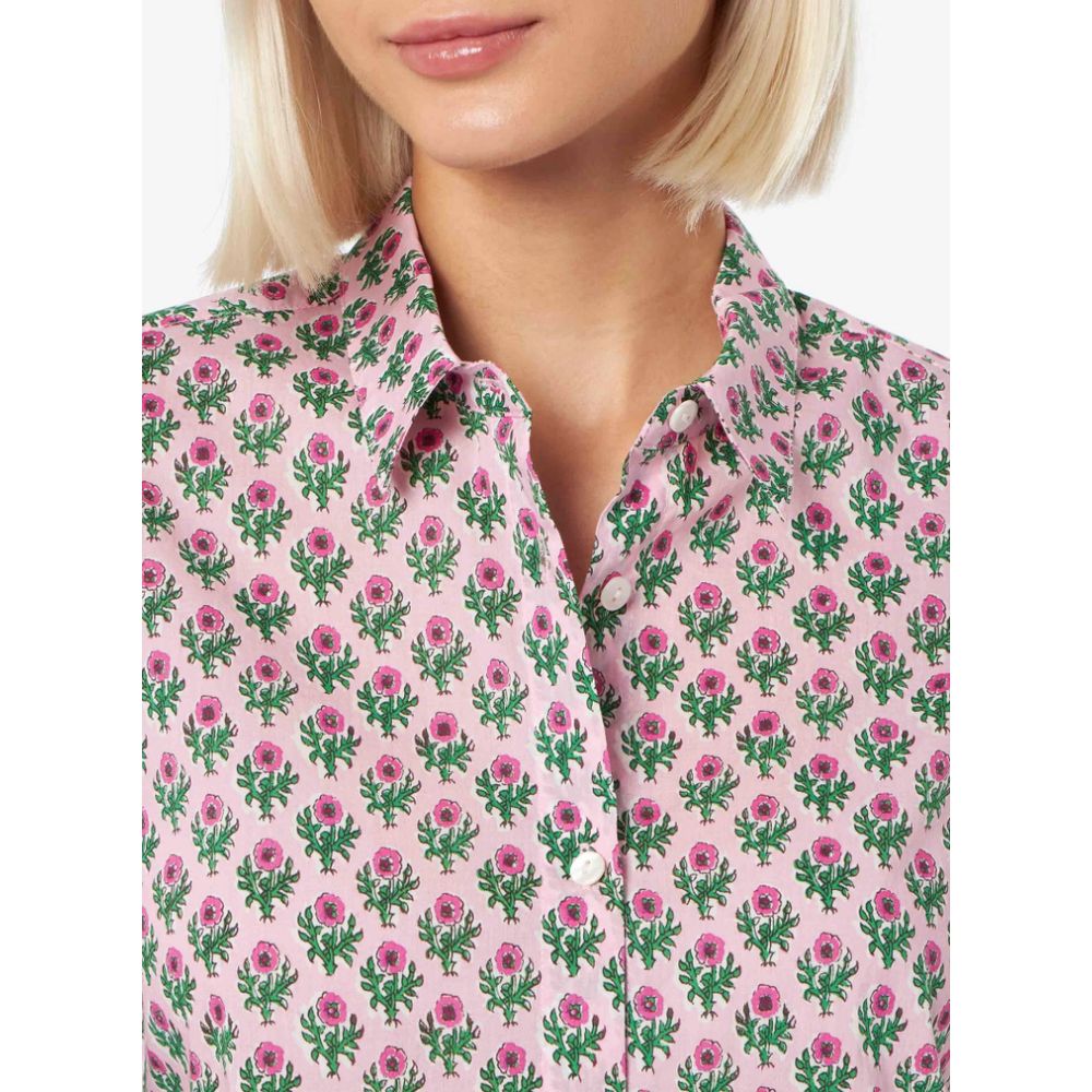 MC2 Saint Barth Pink Cotton Shirt MC2 Saint Barth