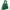 CRISTINAEFFE Green Polyethylene Handbag CRISTINAEFFE