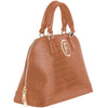CRISTINAEFFE Brown Polyethylene Handbag CRISTINAEFFE