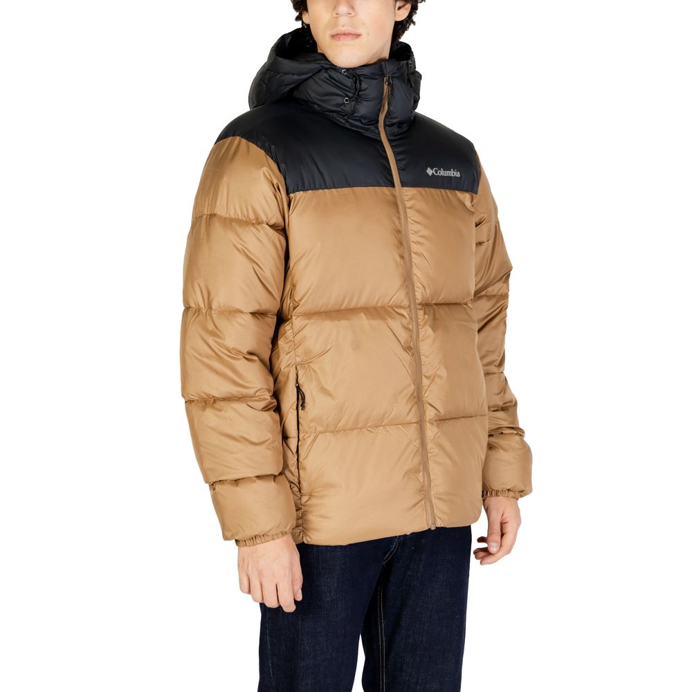 Columbia Beige Nylon Jackets & Coat Columbia