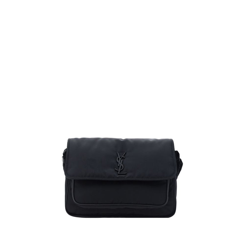 Saint Laurent Black Polyamide Shoulder Bag Saint Laurent