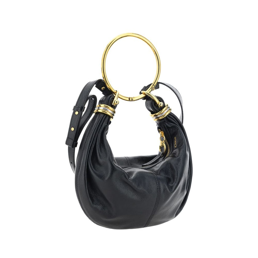 Chloé Black Calf Leather Bos Taurus Handbag Chloé
