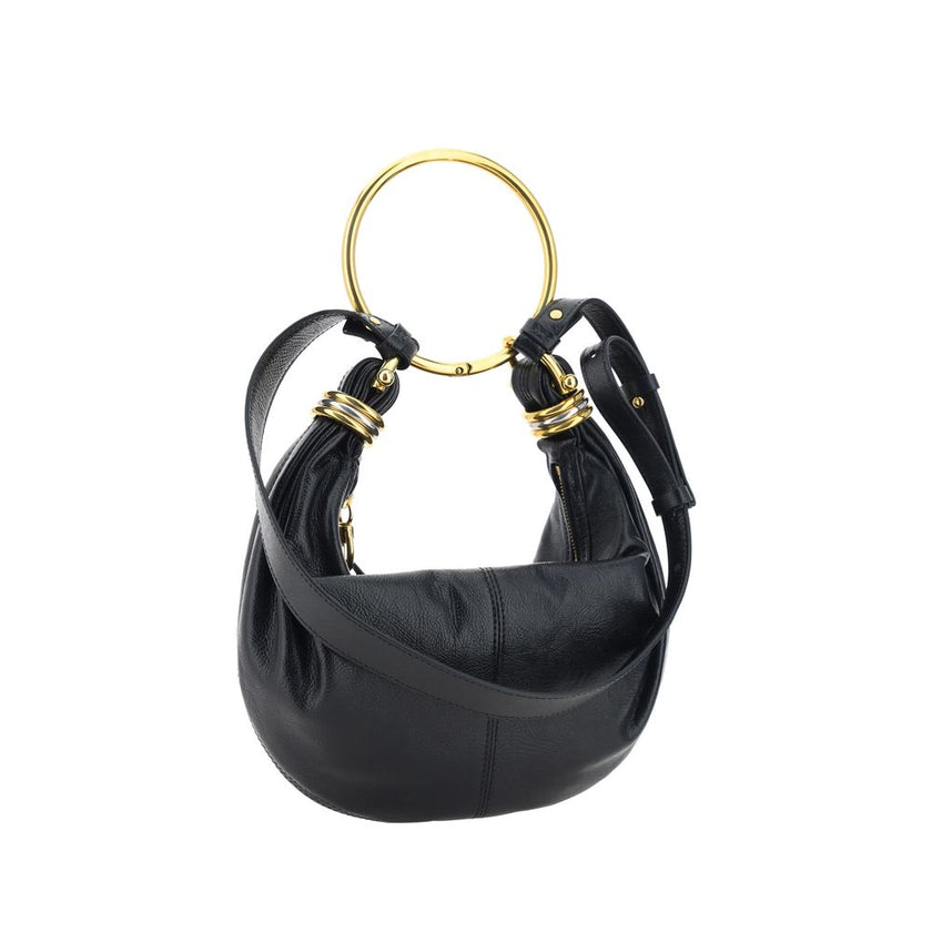 Chloé Black Calf Leather Bos Taurus Handbag Chloé