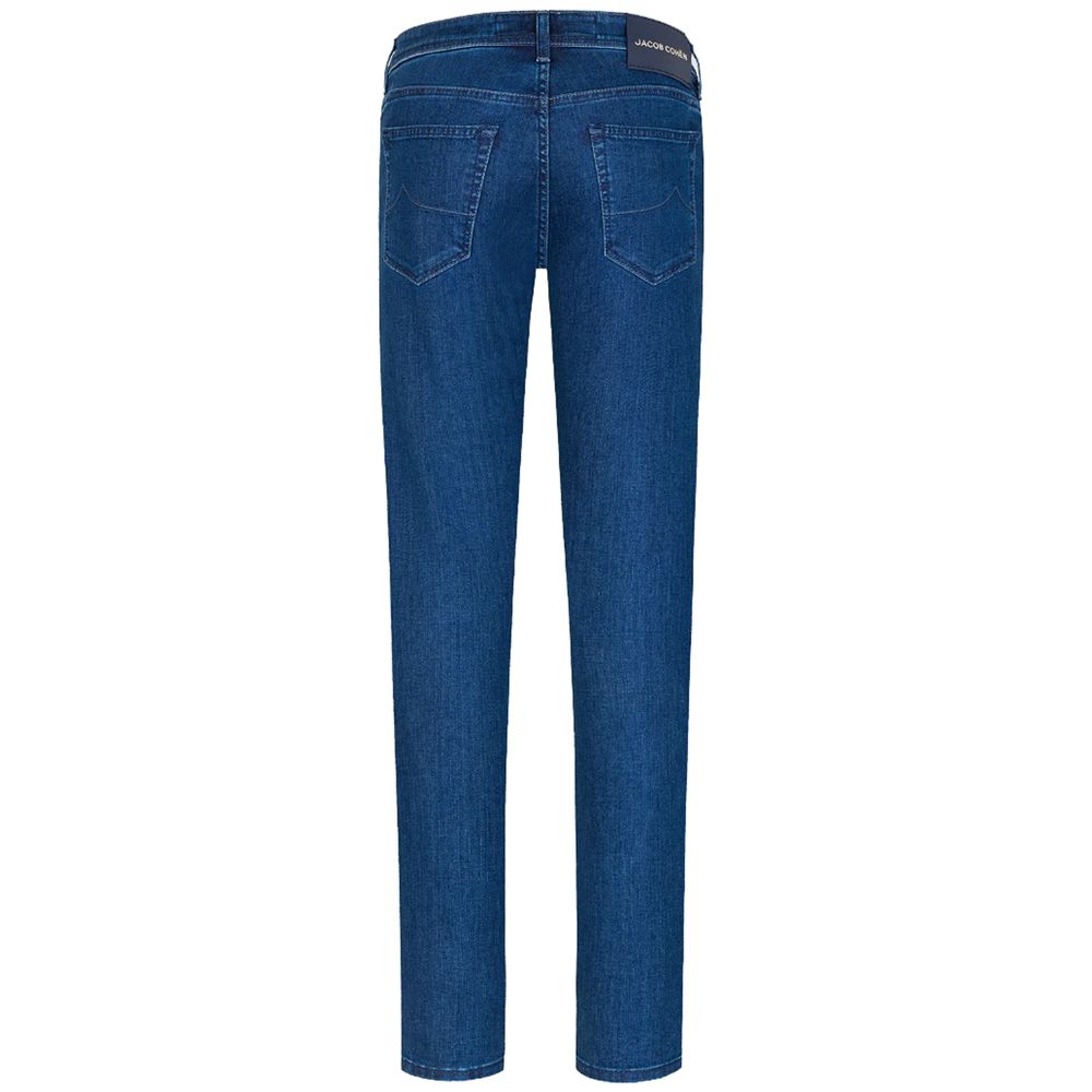 Jacob Cohen Blue Cotton Men's Jeans Jacob Cohen