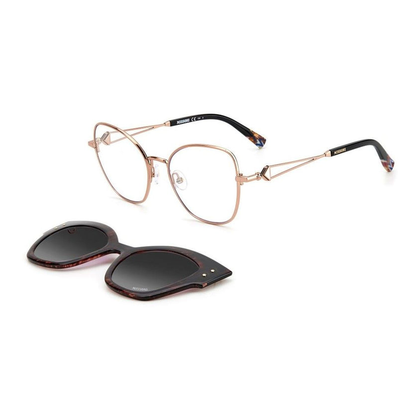 Missoni Gold Stainless Steel Glasses (Frames) Missoni