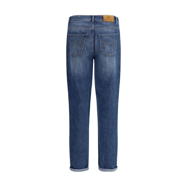 Brunello Cucinelli Cuffed Jeans Brunello Cucinelli