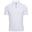 Alpha Studio White Cotton Polo Shirt Alpha Studio