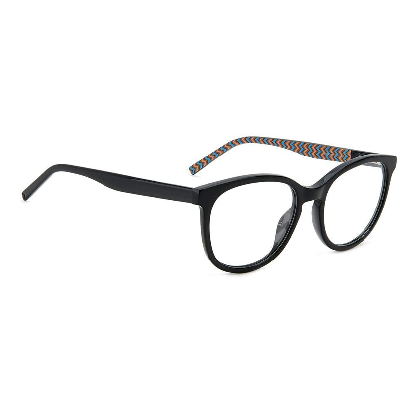 M Missoni Black Acetate Glasses (Frames) M Missoni