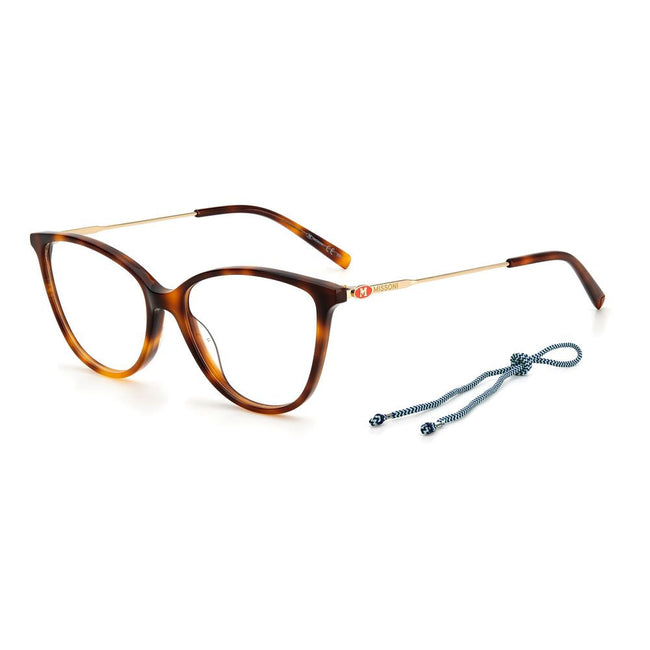 M Missoni Brown Acetate Frames M Missoni