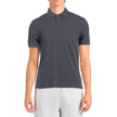 Alpha Studio Gray Cotton Polo Shirt Alpha Studio