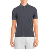 Alpha Studio Gray Cotton Polo Shirt Alpha Studio