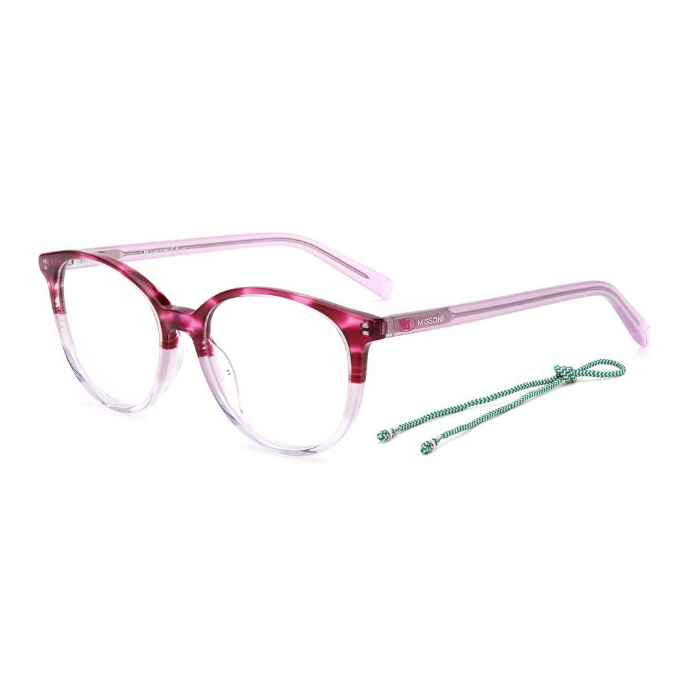 M Missoni Pink Acetate Frames M Missoni