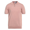 Alpha Studio Pink Cotton Polo Shirt Alpha Studio