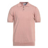 Alpha Studio Pink Cotton Polo Shirt Alpha Studio