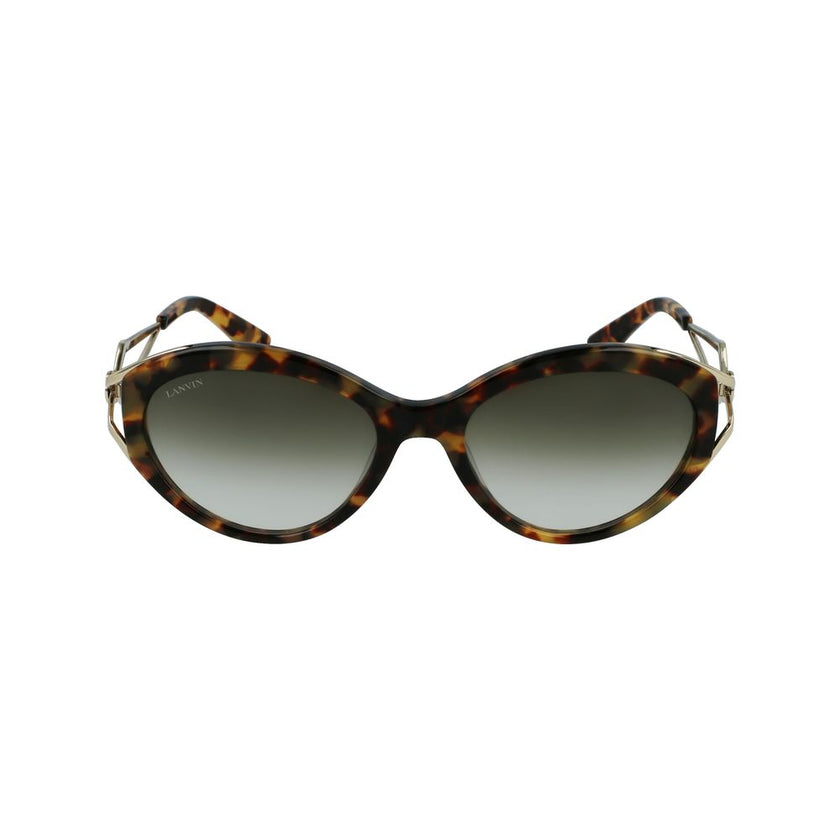 Lanvin Brown Acetate Sunglasses Lanvin