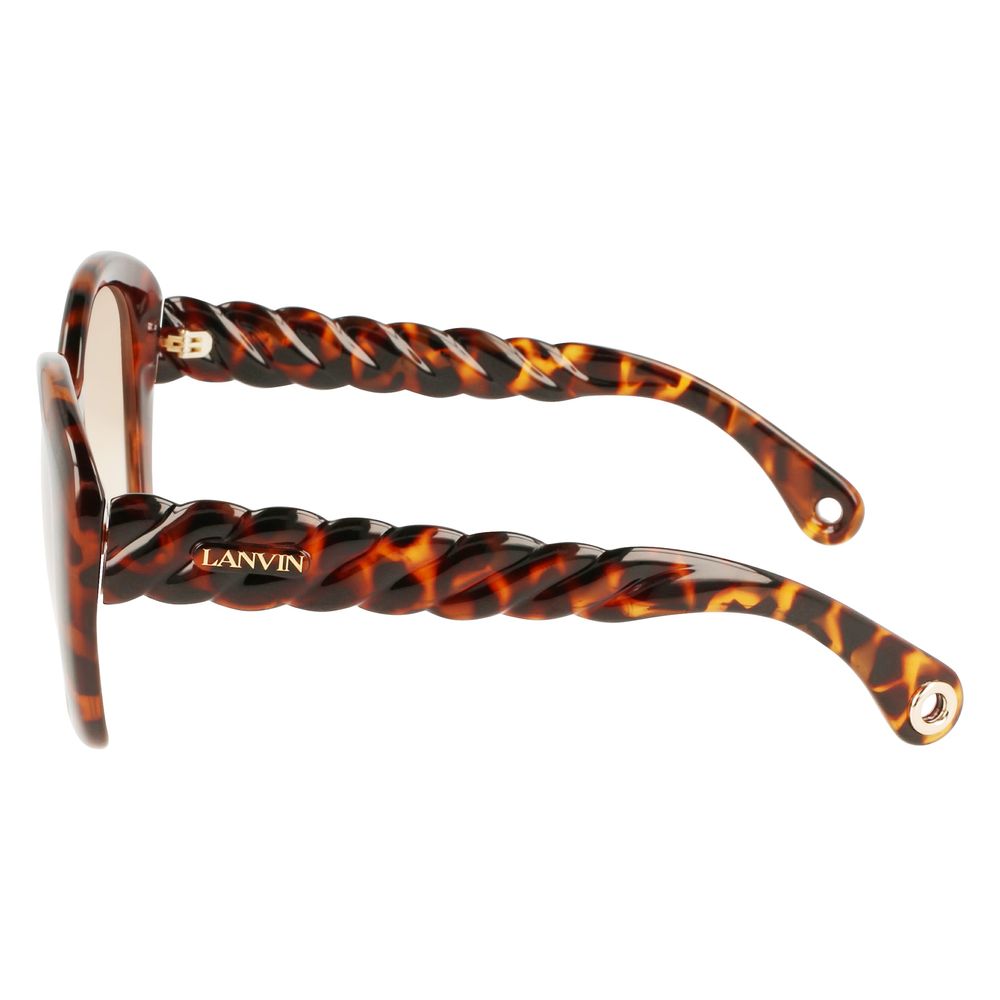 Lanvin Brown Bio Injected Sunglasses Lanvin