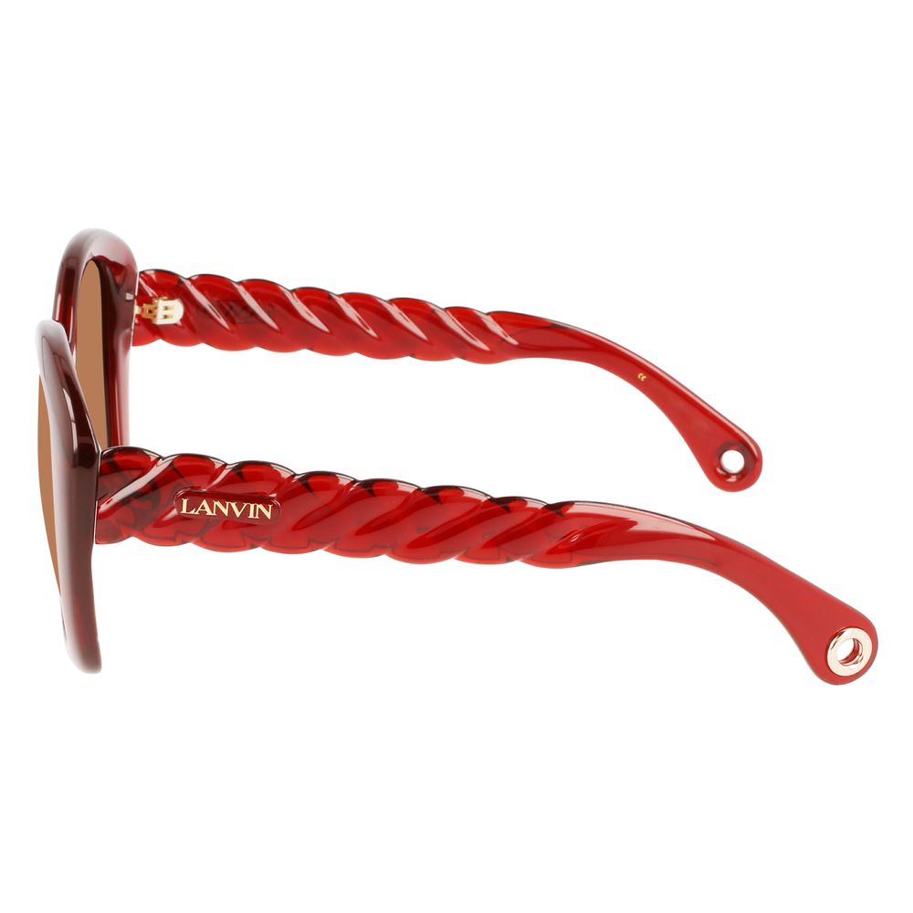 Lanvin Red Bio Injected Sunglasses Lanvin