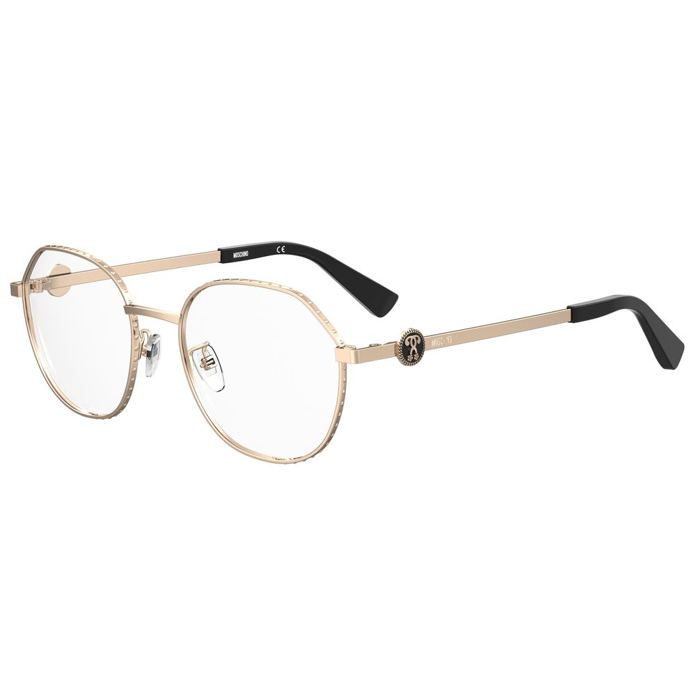 Moschino Rose Gold Metal Frames Moschino