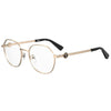 Moschino Rose Gold Metal Frames Moschino