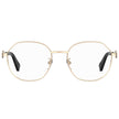 Moschino Rose Gold Metal Frames Moschino