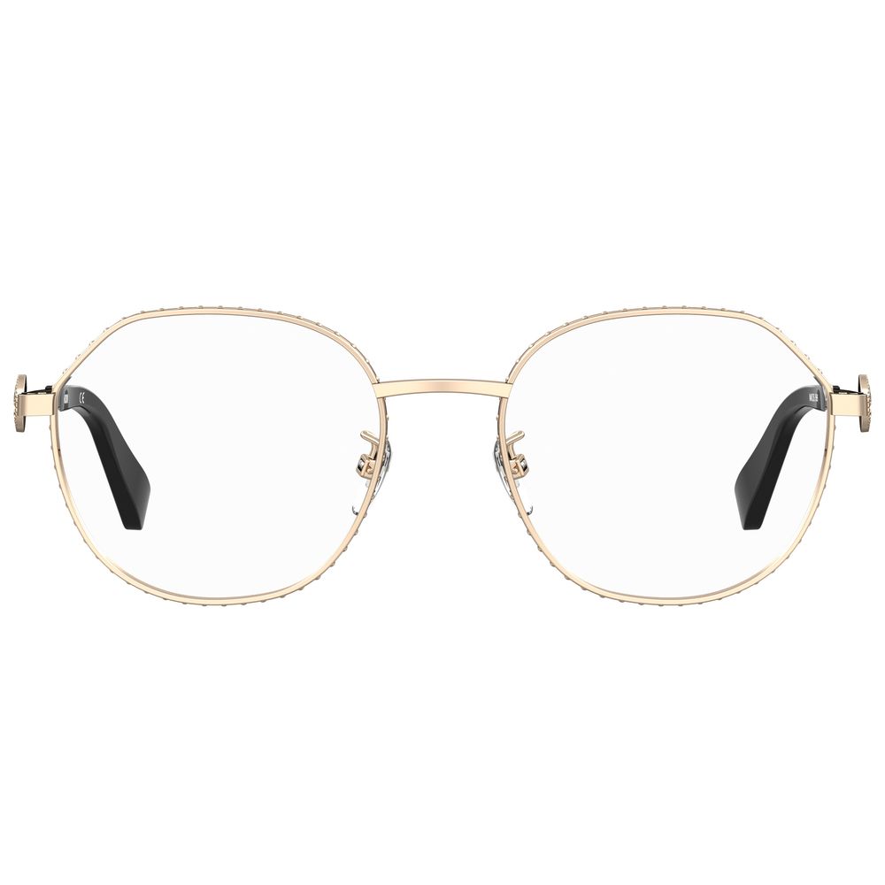 Moschino Rose Gold Metal Frames Moschino